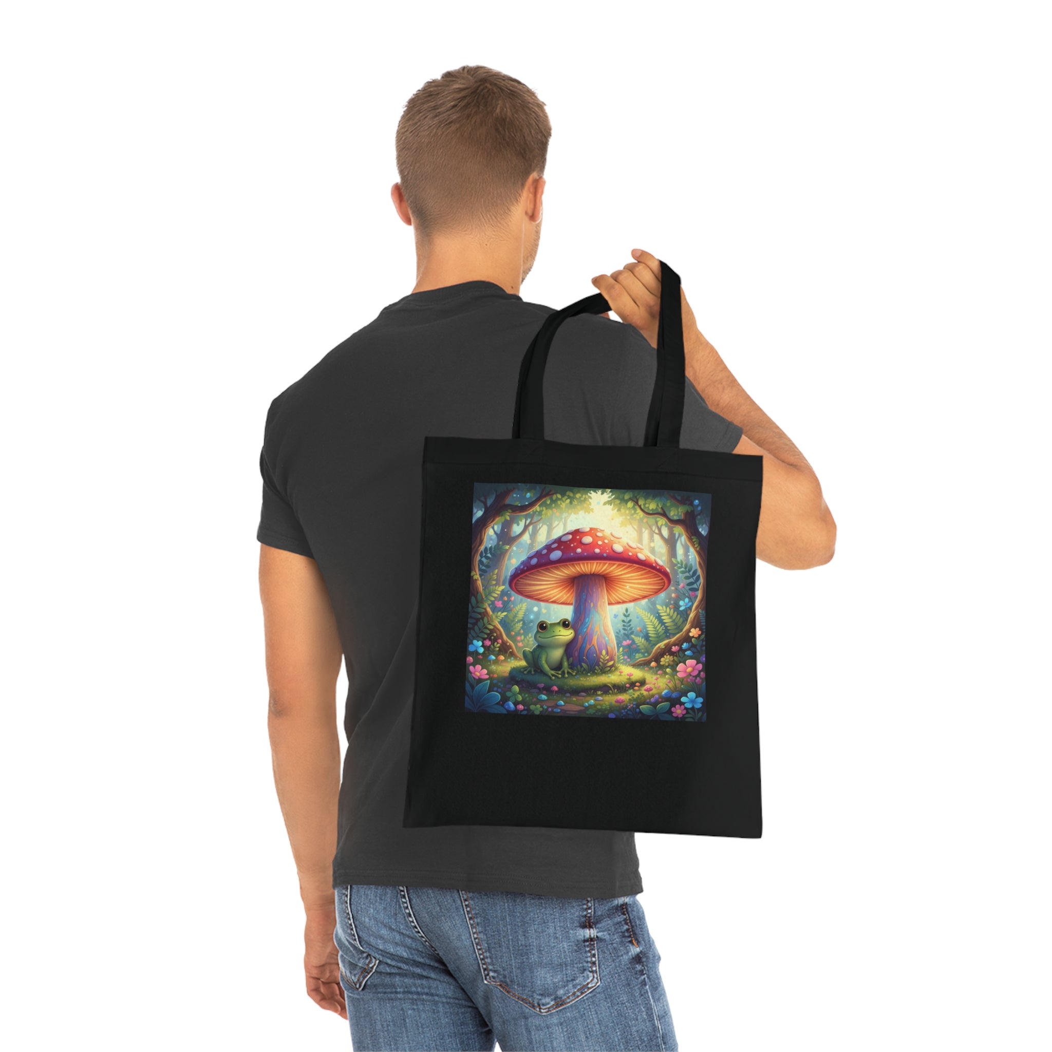 Whimsical Forest Frog Mushroom Fantasy Bag product type